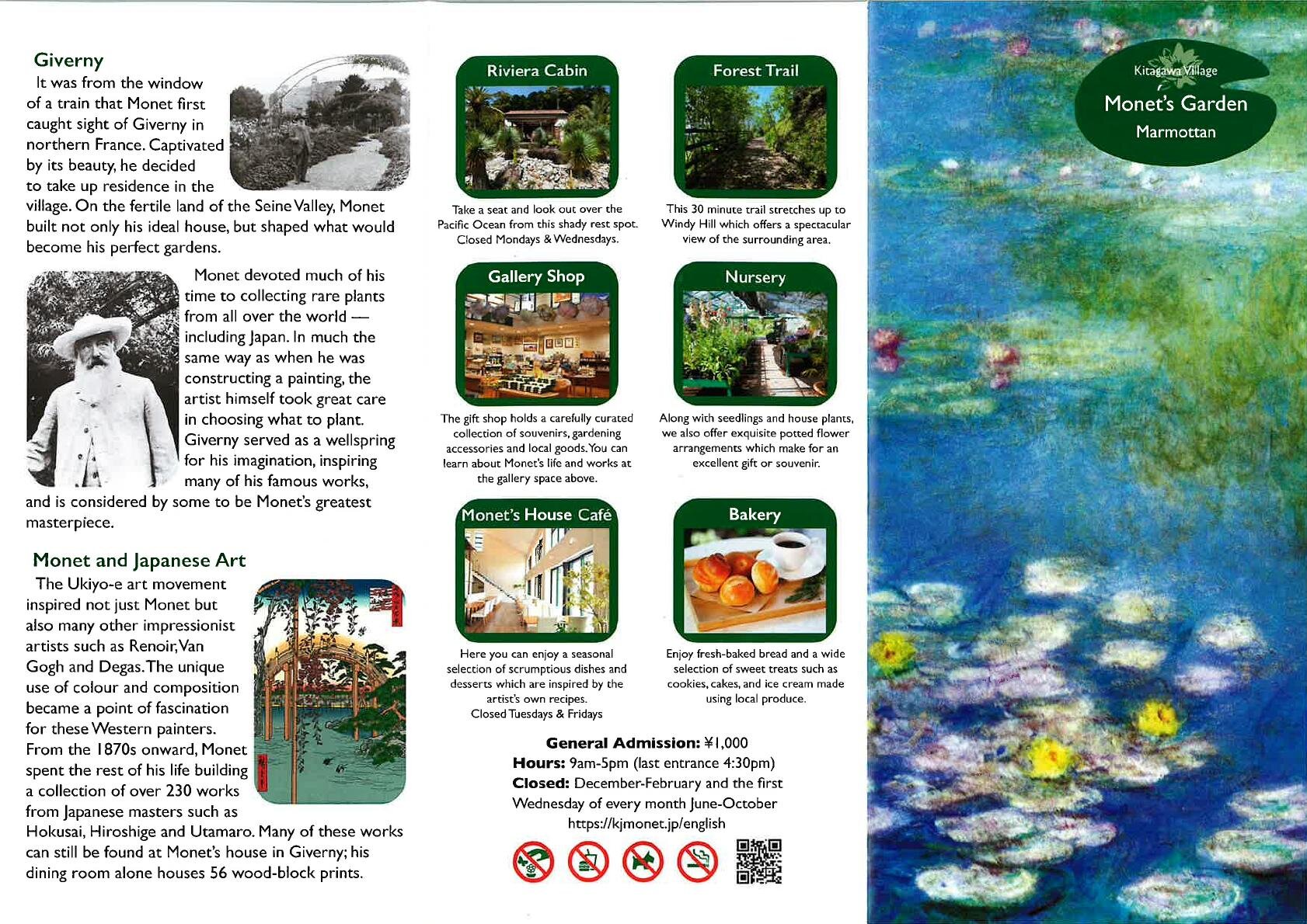 Kitagawa Village Monet’s Garden Marmottan
